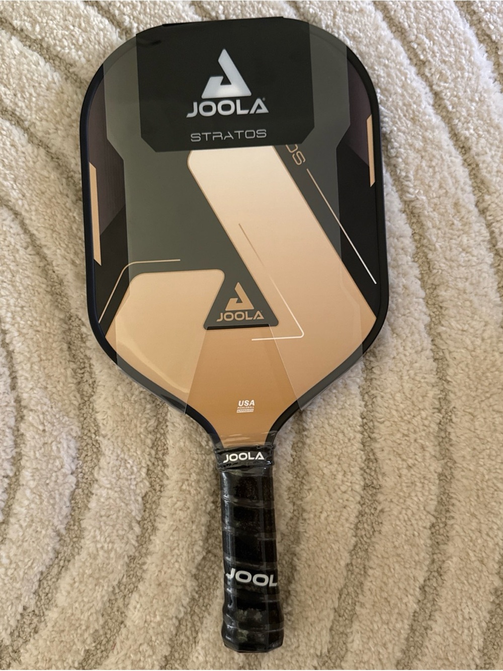 JOOLA Stratos Pickleball Paddle - Black & Gold